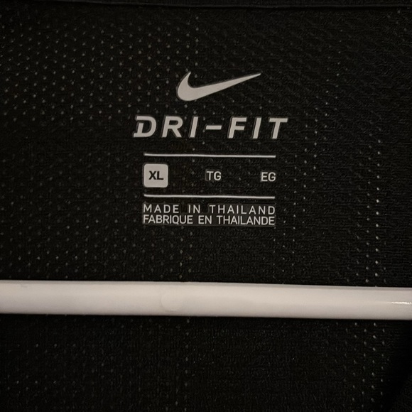 Nike Black Fitted Polo Jersey - Picture 2 of 9